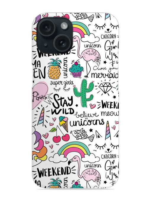 Unicorn Ice Cream Snap Case