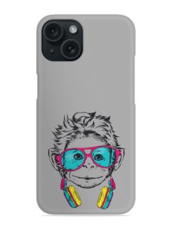 Funny Monkey Glasses Snap Case