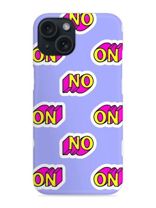 Seamless Pattern Words Snap Case