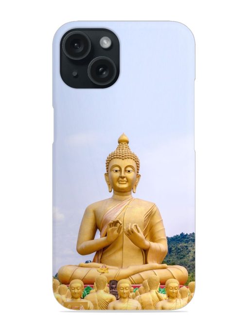 Buddha Statue Golden Snap Case