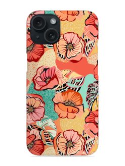 Creative Floral Pattern Snap Case