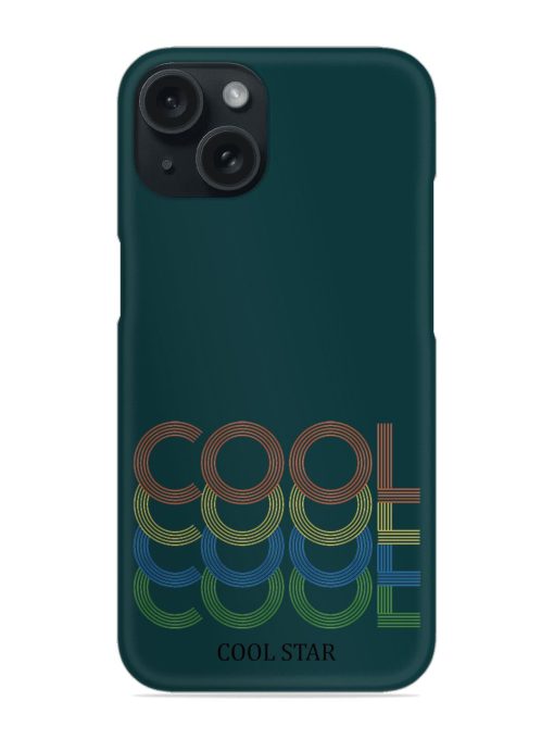 Cool Star Slogan Snap Case