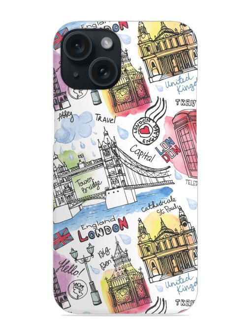 Vector London Landmark Snap Case