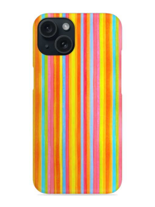 Colorful Striped Stripes Snap Case