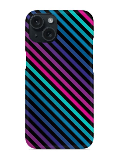 Diagonal Stripes Seamless Snap Case