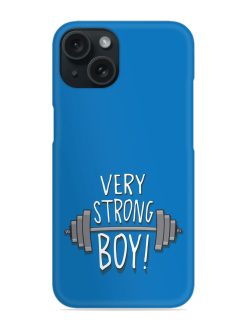 Dumbbell Typography Tshirt Snap Case