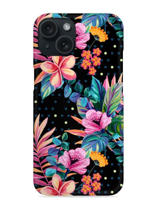 Seamless Floral Pattern Snap Case