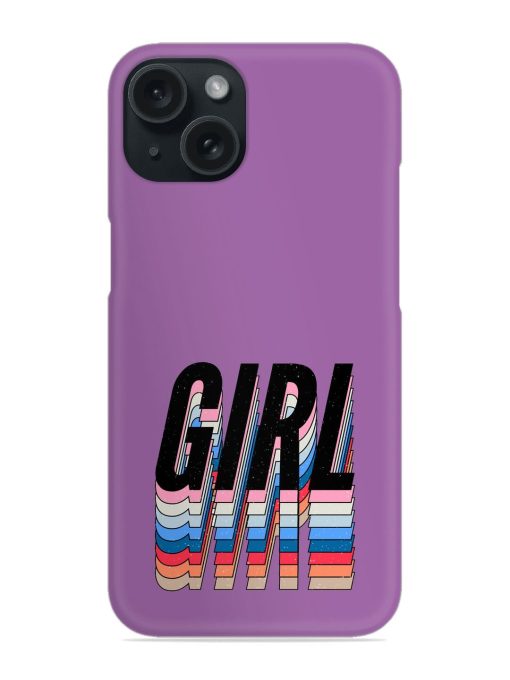 Slogan Girl Phrase Snap Case