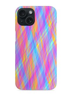 Colorful Striped Surface Snap Case