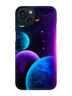 Colorful Planets Snap Case