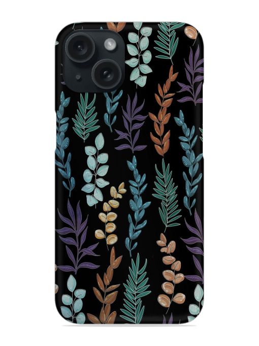 Seamless Floral Art Snap Case