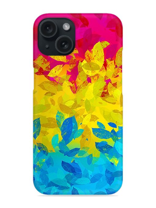 Abstract Leaf Art Snap Case