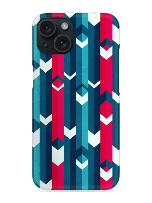 Blue Color Stripes Snap Case