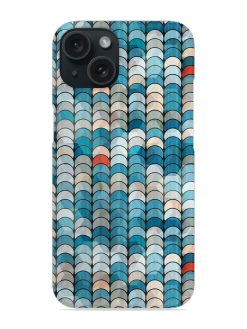 Abstract Blue Circle Snap Case
