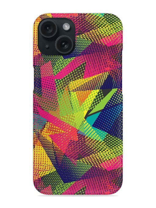 Abstract Seamless Geometric Snap Case