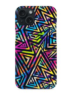 Bright Color Geometric Snap Case