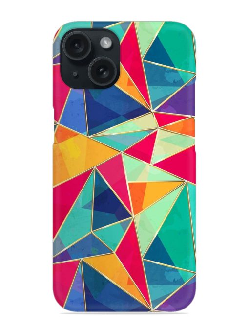 Bright Triangle Seamless Snap Case