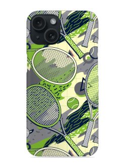 Colorful Racket Tennis Snap Case