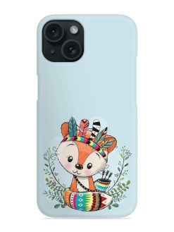 Cute Cartoon Fox Snap Case