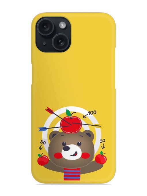 Cute Cartoon Teddy Snap Case