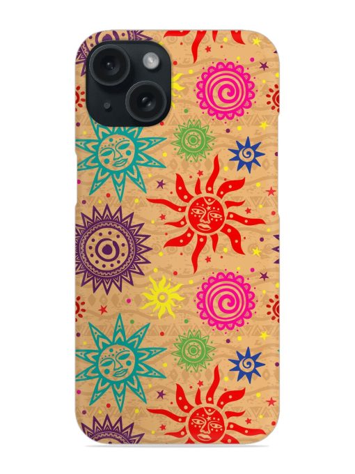 Ethnic Color Ornamental Snap Case