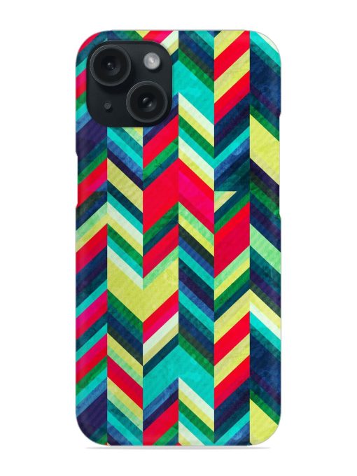 Vintage Zig Zag Seamless Snap Case