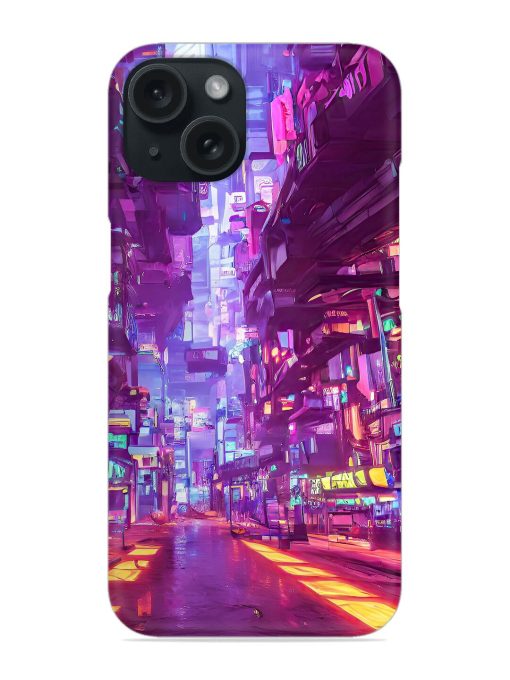 Cyberpunk Nights Snap Case