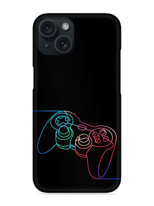 Neon Controller Art Snap Case