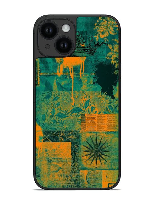 Collage-Style Artwork Glossy Soft Edge Case