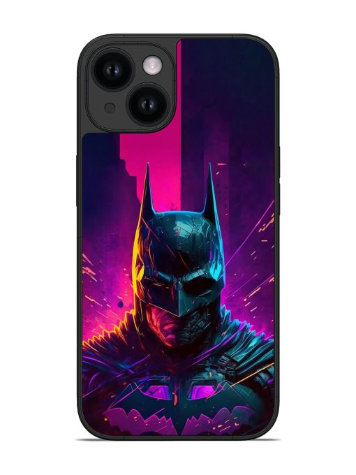 Batman In A Vibrant Glossy Soft Edge Case