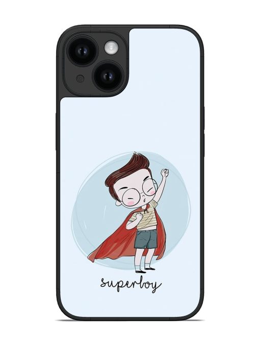 Superboy Cartoon Glossy Soft Edge Case