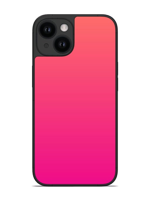 Pink Orange Gradient Glossy Soft Edge Case