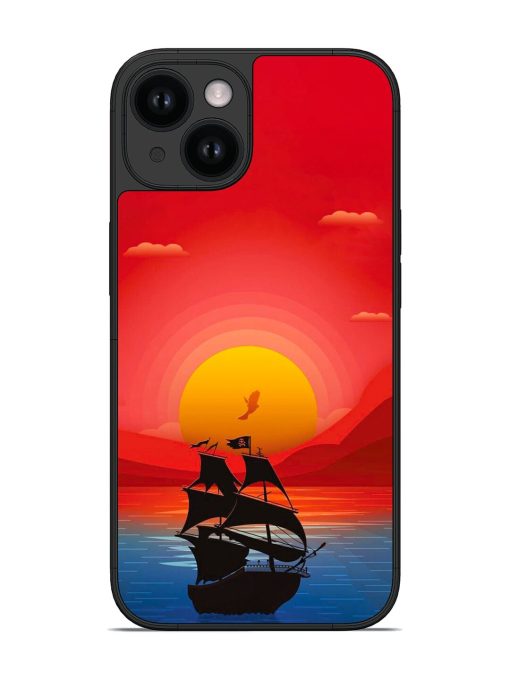 Sunset Sail Glossy Soft Edge Case