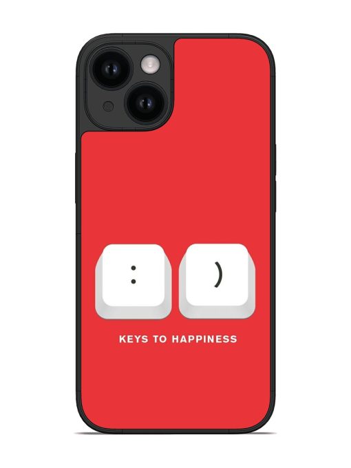 Key To Happiness Glossy Soft Edge Case