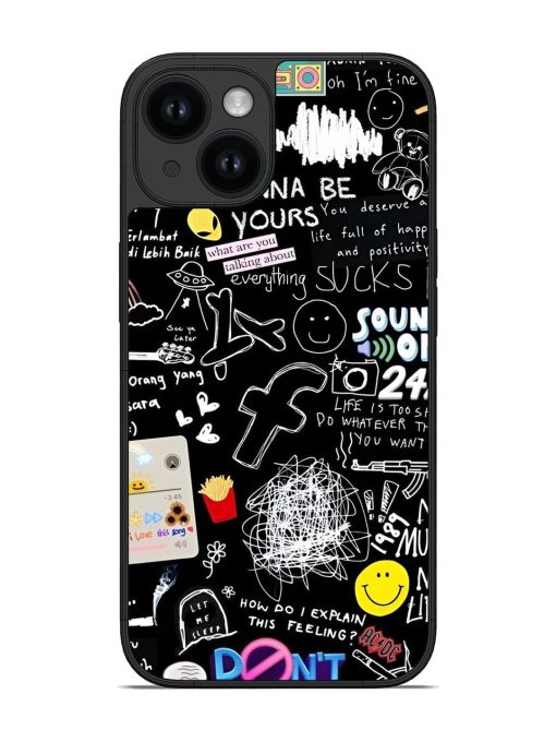 Doodle Diary Glossy Soft Edge Case