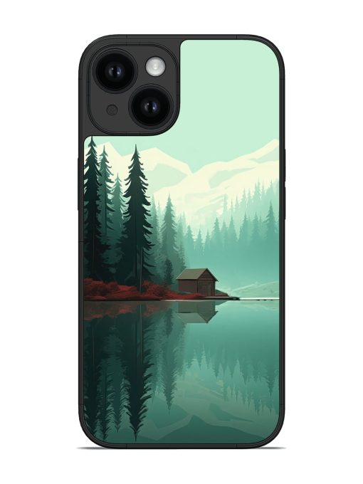 Serene And Tranquil Landscape Glossy Soft Edge Case