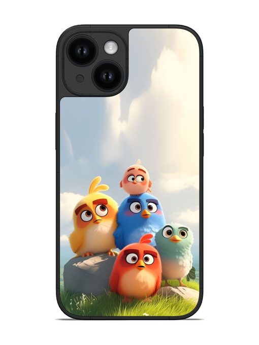 Angery Birds Glossy Soft Edge Case