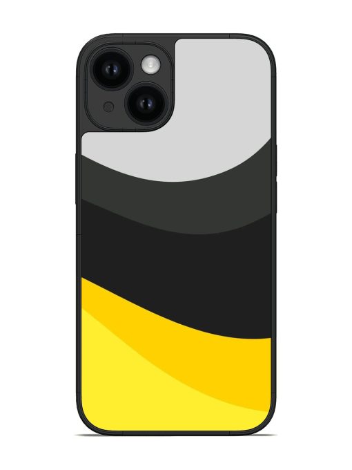 Flowing Wavy Lines Glossy Soft Edge Case
