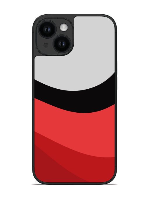 Flowing Wavy Lines Glossy Soft Edge Case