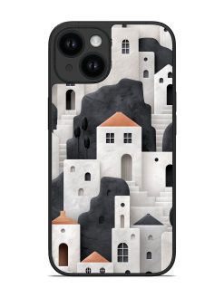 Abstract Cityscape Glossy Soft Edge Case
