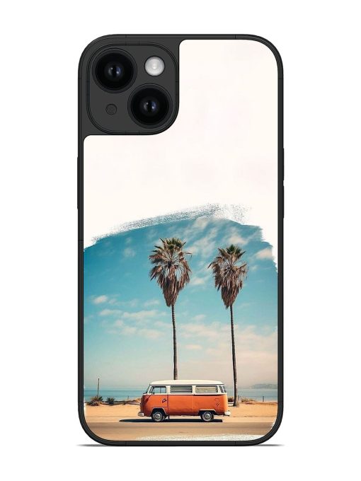 Van In Beach Glossy Soft Edge Case