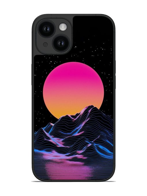 Neon Sunset Glossy Soft Edge Case