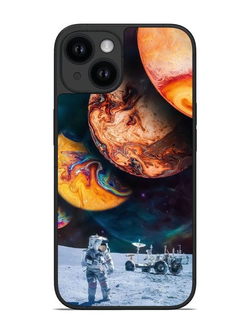 Astronaut On The Surface Of The Moon Glossy Soft Edge Case