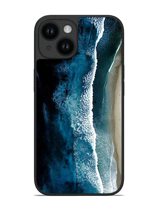 Beautiful Aerial View Of A Coastline Glossy Soft Edge Case