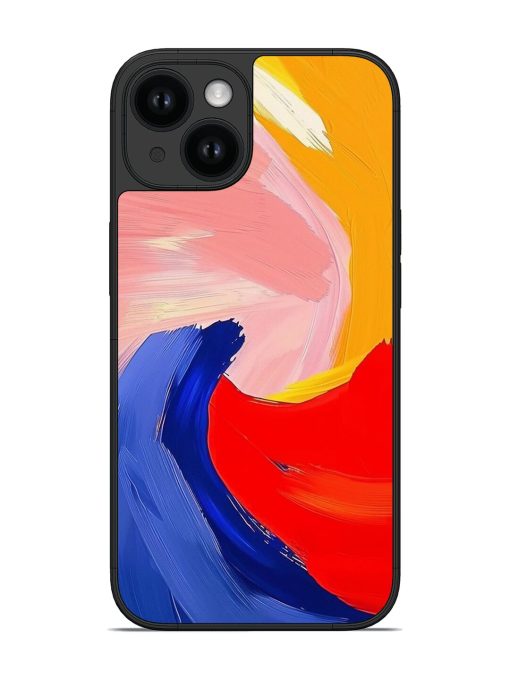 Abstract Painting Glossy Soft Edge Case