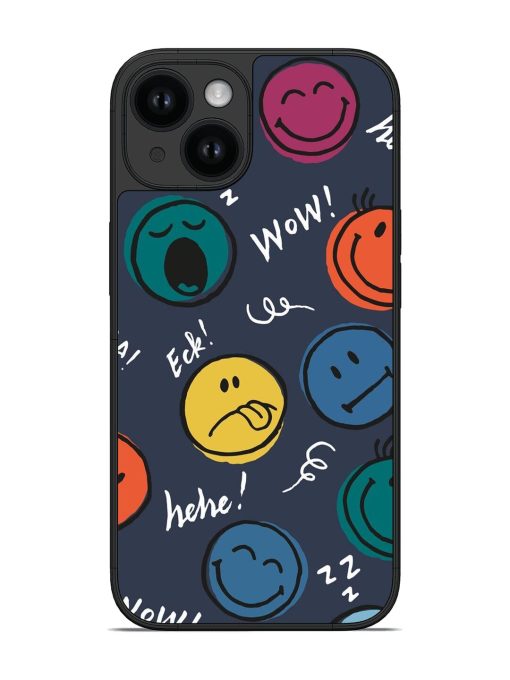 Emoticon Parade Glossy Soft Edge Case