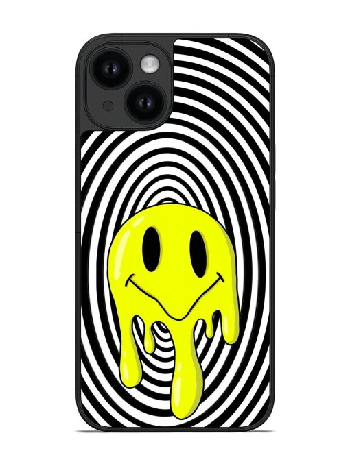 Trippy Smiley Face Glossy Soft Edge Case