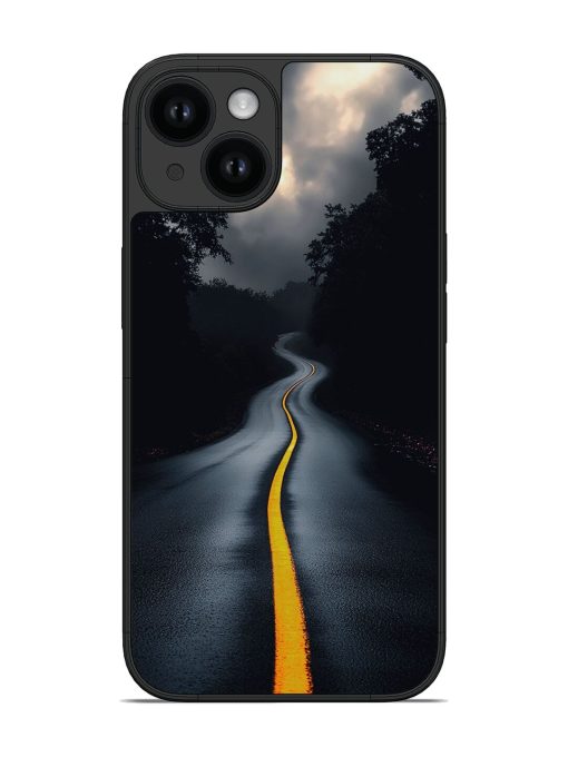 Dark Road Glossy Soft Edge Case