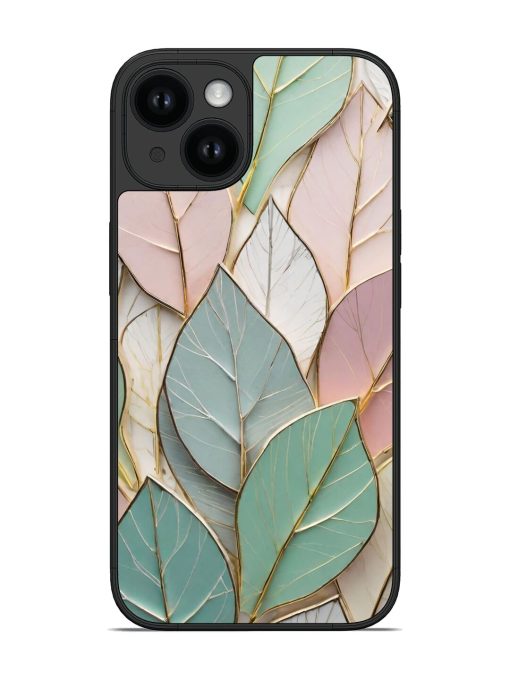 Colorful Floral Pattern Glossy Soft Edge Case