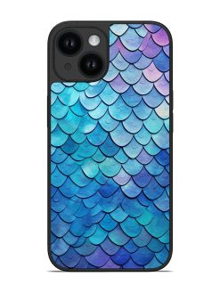 Beautiful Array Of Blues And Purples Glossy Soft Edge Case